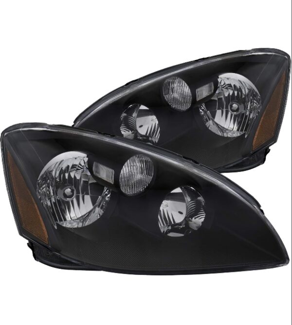 **** READ THE DESCRIPTION, ***Anzo USA 121109 Nissan Altima Crystal Black Headlight Assembly - (Sold in Pairs) | EZ Auction