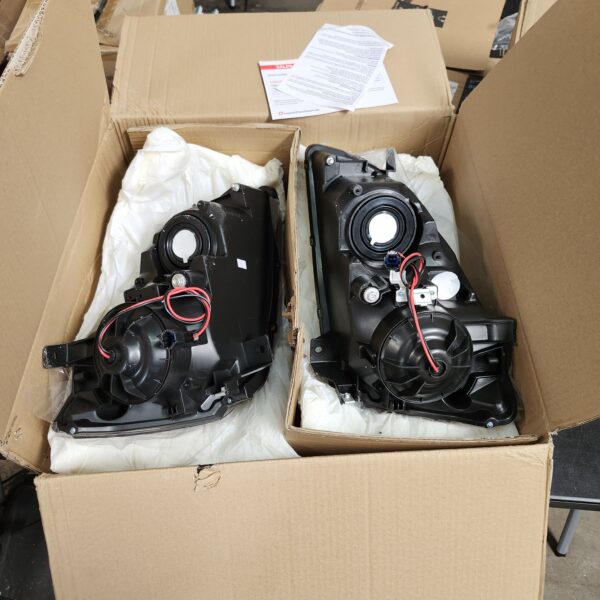 **** READ THE DESCRIPTION, ***Anzo USA 121109 Nissan Altima Crystal Black Headlight Assembly - (Sold in Pairs) | EZ Auction