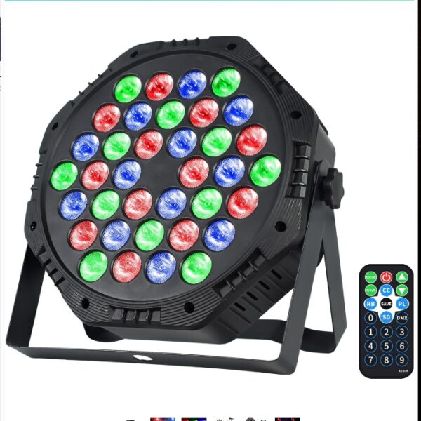 Lights 36 LED Stage Lights, RGB DMX Control Stage Lighting for DJ Party Disco Wedding Indoor | EZ Auction