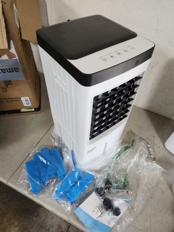 ***USED***Portable Air Conditioners Windowless,2024 Upgraded Room Air Conditioners,3 IN 1 Swamp Cooler,Ac Unit with 3 Gal Water Tank,Timer,3 Speeds,70° Oscillation,Air Cooler for Room Kitchen Bedroom | EZ Auction