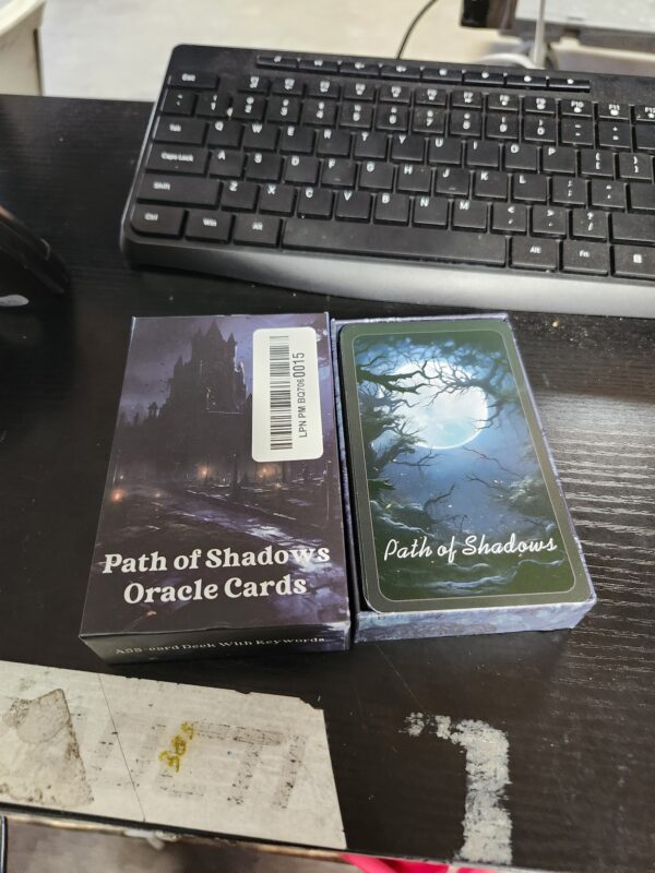 Path of Shadows Oracle Cards, Shadow Path Oracle Deck, Messages Oracle Cards from Your, Oracle Cards for Beginners, Guiding You Through The Hidden Corners of Your Psyche | EZ Auction