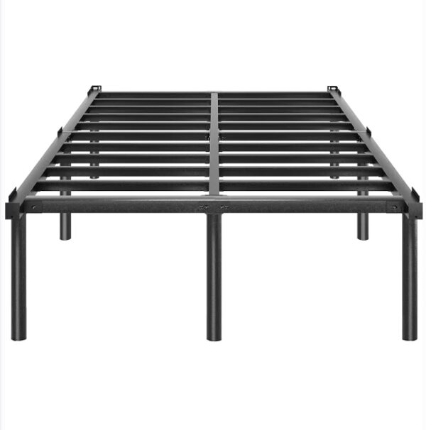 ***USED***HAAGEEP 20 Inch Tall Platform Bed Frame Queen Size Metal Bedframe No Box Spring Needed Heavy Duty Mattress Frames High | EZ Auction