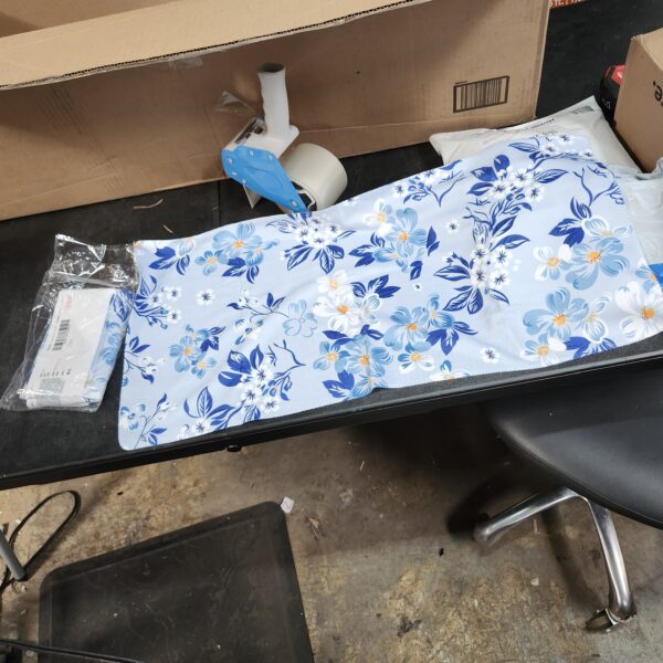 2 PCS Anbo Tenugui Hand Towel, Blue and White Collection, Grape, 100% Cotton | EZ Auction
