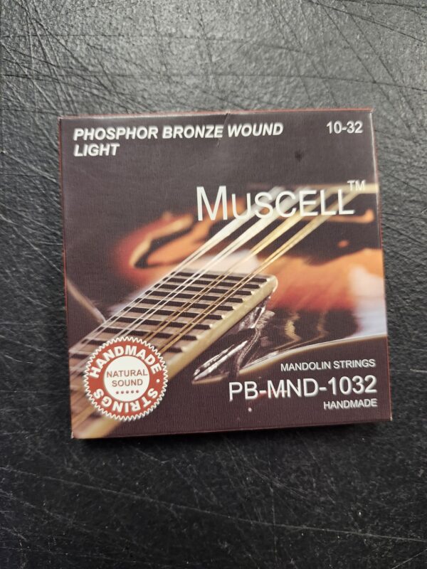 *** 2 PACK ***Mandolin Strings, Handmade Phosphor Bronze 8-String Mandolin Strings - 3 Packs Light 10-32 PB-MND-1032 | EZ Auction