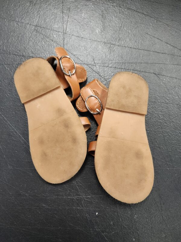 ***USED TODDLER 7***Felix & Flora Toddler Girl Sandals - Little Girl Easter Summer Dress Shoes Lightweight Open Toe Beach Holiday | EZ Auction