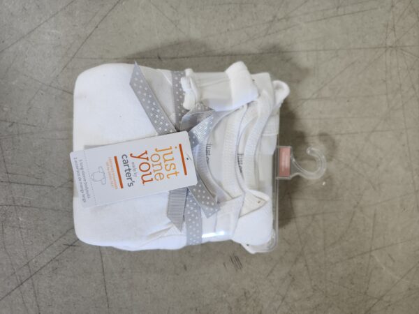 NEWBORN* Carter’s Just One You®️ Baby 3pk Long Sleeve Bodysuit – Lead White | EZ Auction