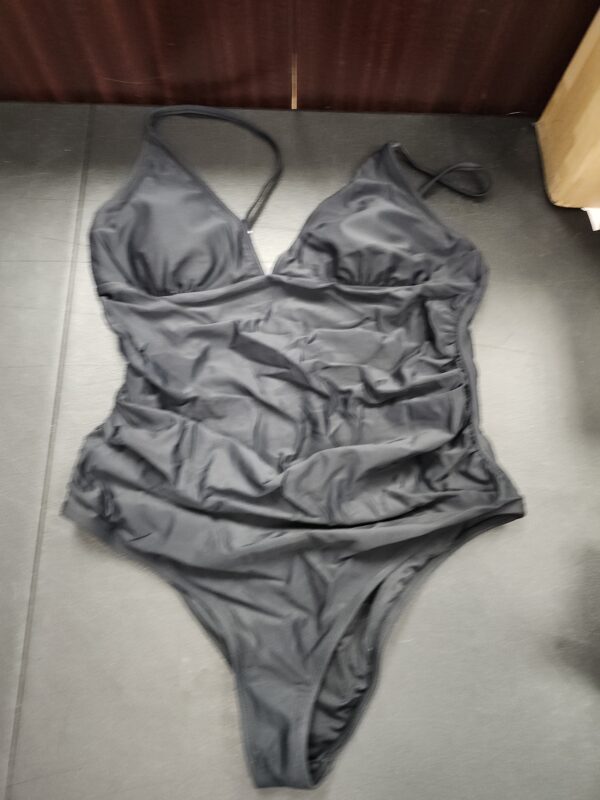 *** UKNOWN SIZE BUT APPEARS XL***Joyaria Womens Tummy Control One Piece Swimsuit V Neck Slimming Bathing Suit | EZ Auction