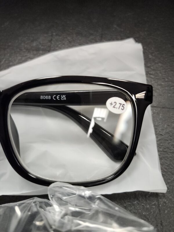 *** +2.75 *** Bifocal Reading Glasses Classic D shape with line in 9 Strengths | EZ Auction