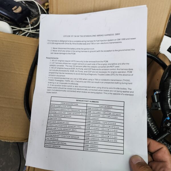 *** GM 1998 AND NEWER LS1/LS6 *** 4L60E Standalone Wiring Harness Engine Complete Wiring Harness 1999-2006 Vortec Engines 4.8L 5.3L 6.0L | EZ Auction