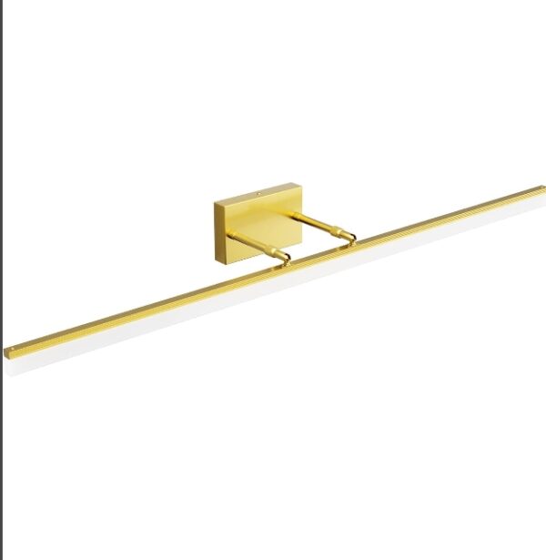 Aipsun Gold Bathroom Light Fixtures 48 inch Adjustable Modern LED Vanity Light for Bathroom Gold Vanity Lights Fixtures 5500K | EZ Auction