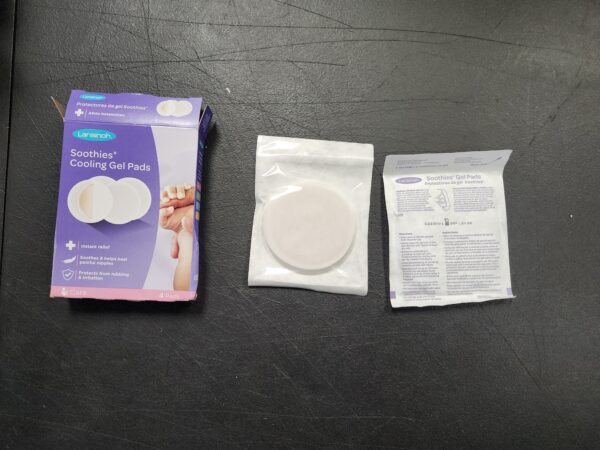 Lansinoh Soothies Cooling Gel Pads, 4 Count, Breastfeeding Essentials, Provides Cooling Relief for Sore Nipples | EZ Auction