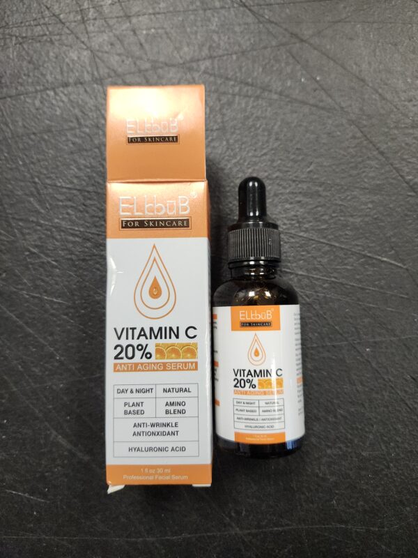 *** NEW OPENED BOX***Premium 20% Vitamin C Serum For Face with Hyaluronic Acid, Retinol & Amino Acids - Boost Skin Collagen,Hydrate & Plump Skin, Anti Aging & Wrinkle Facial Serum 60ml | EZ Auction