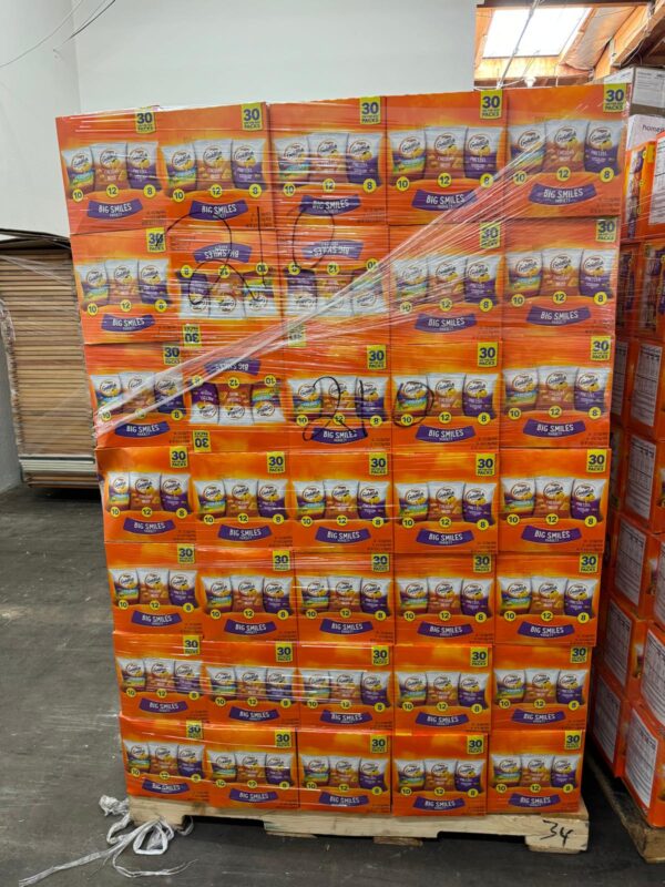 RETAIL VALUE: $3267.00 Pallet of Goldfish Crackers Sell By Date 06/09/2024*** | EZ Auction