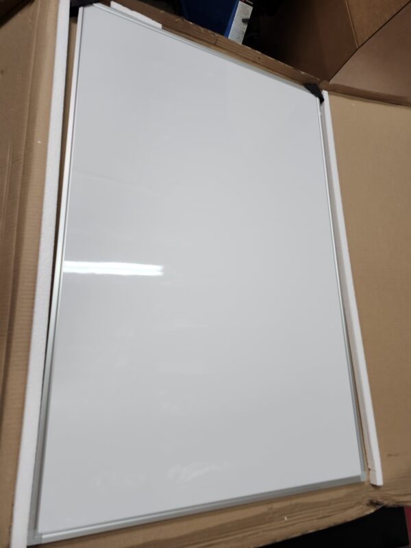 Magnetic Whiteboard/Dry Erase Board 24 x 36 Inch, Ultra-Slim & Lightweight Wall Mount White Board,Aluminum Frame | EZ Auction