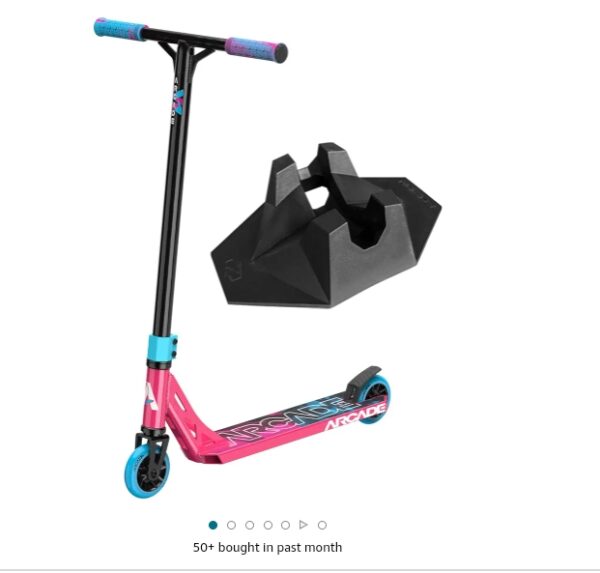 ARCADE Pro Scooters - Stunt Scooter for Kids 8 Years and Up - Perfect for Beginners Boys and Girls - Best Trick Scooter for BMX Freestyle Tricks | EZ Auction