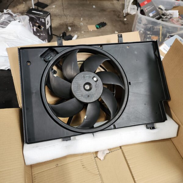 *** USED *** BOXI 621-503 BE8Z8C607A Engine Cooling Fan Assembly Fit for Ford Fiesta 2011-2013/Fiesta 2014-2017 L4 1.6L with Air Conditioning excluding Turbo Model | EZ Auction