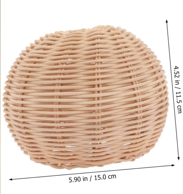 Lampshade Decorative Lamp Base Light Shade Counter Rattan Woven Lamp Stand Woven Lamp Part Rattan Woven Lamp Base DIY Lamp Supply Japanese Style Lamp Base Hotel Lamp Stand | EZ Auction