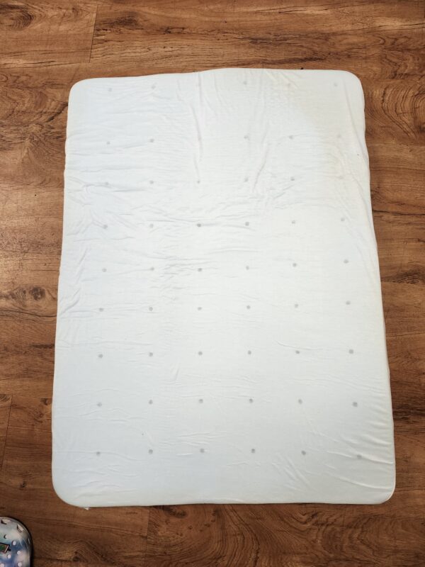 *** STAINED USED 40X20***Milliard Mini-Crib Memory Foam Mattress Topper - Sized for The Mini Crib – Does Not Fit Playard or Standard Crib | EZ Auction