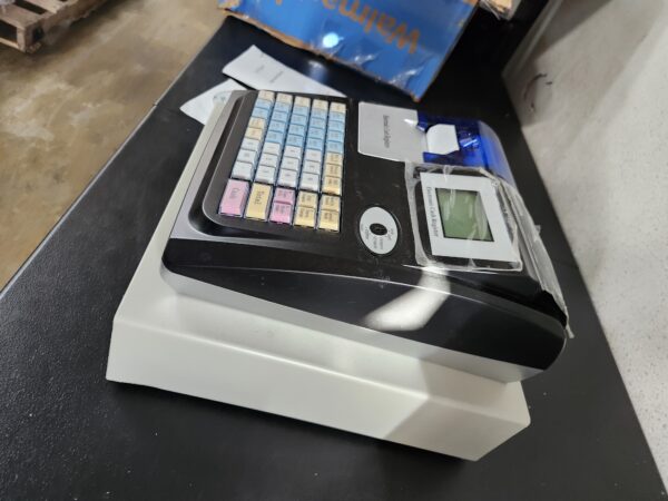 Cash Register,Cash Management System,Cash Register Drawer,Thermal Printer,Record Daily Data,Identify Banknotes,Data Transfer,8 Digital LED Customer Display Cash Register for Small Businesses. | EZ Auction