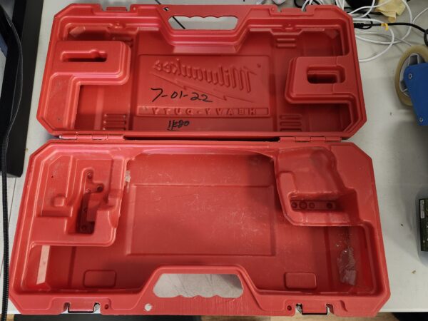 ***USED PICTURE FOR REFERENCE***Generic Milwaukee Plastic Carrying Case | EZ Auction