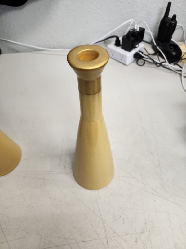 Ceramic Candleholder Yellow - Opalhouse designed with Jungalow | EZ Auction