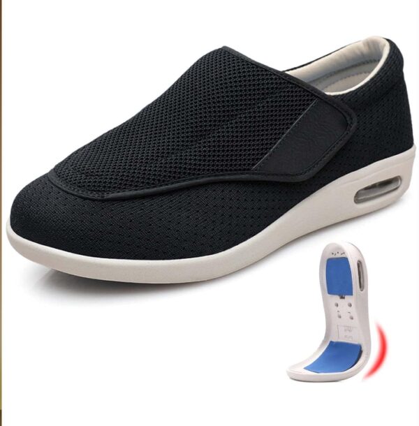 SIZE 11.5M - 12.5W* Men's Diabetic Shoes Extra Wide Width,with Removable Memory Foam Insoles Lightweight for Seniors Swollen Feet Men 11.5/Women 12.5 | EZ Auction