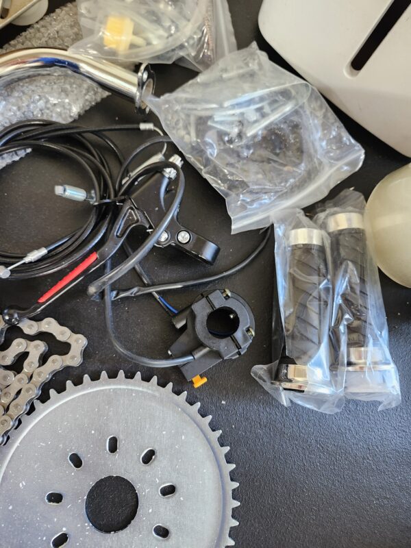 Upgraded 100cc Bicycle Engine Kit, 2 Stroke Bike Motor Kit Petrol Gas Motor Conversion Kit Air-Cooling Modified Full Set | EZ Auction