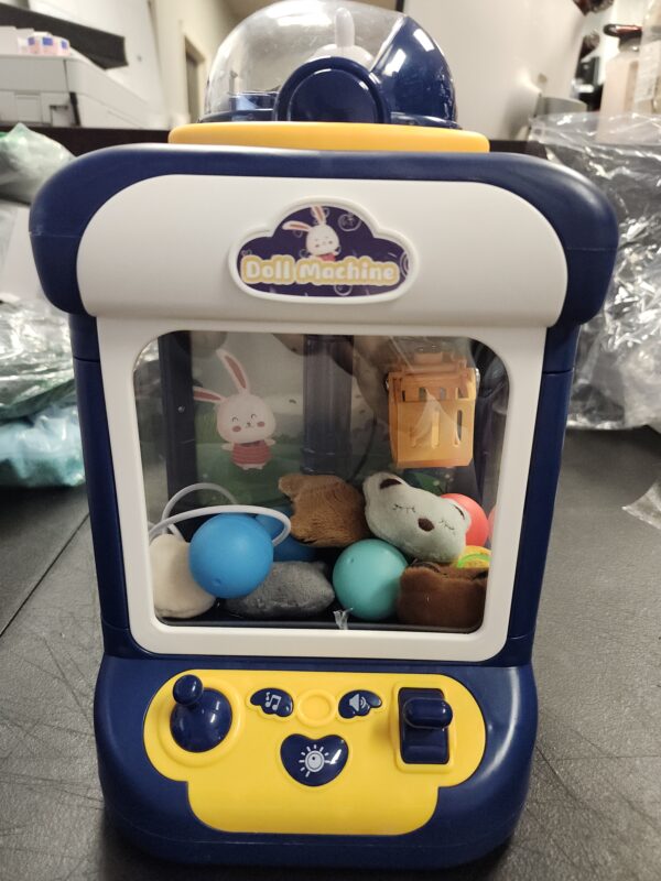 Mini Claw Machine for Kids - Arcade Claw Game Machine, 20 Mini Plush Toys, Music and Light, Party Birthday Toys Gifts for Kids, Girls, Boys Age 3 4 5 6 7 8 Years Old | EZ Auction