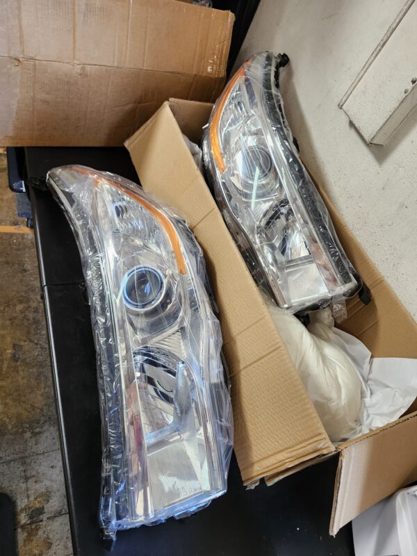 *for 2014 2015 2016 Toyota Highlander* Headlights Assembly Replacement for 2014 2015 2016 Toyota Highlander Projector Headlamps Pair Left and Right Side (Driver and Passenger Side) | EZ Auction