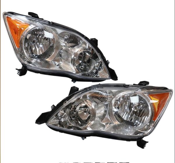 Fits 2008 2009 2010 For Toyota Avalon HID Headlight, Left & Right Side Headlamp Chrome Housing Driver & Passenger Side Head Light, Front Head Lamp Direct Replacement-81110-07093 81110-07083 | EZ Auction