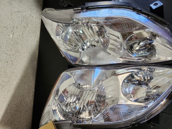 Fits 2008 2009 2010 For Toyota Avalon HID Headlight, Left & Right Side Headlamp Chrome Housing Driver & Passenger Side Head Light, Front Head Lamp Direct Replacement-81110-07093 81110-07083 | EZ Auction