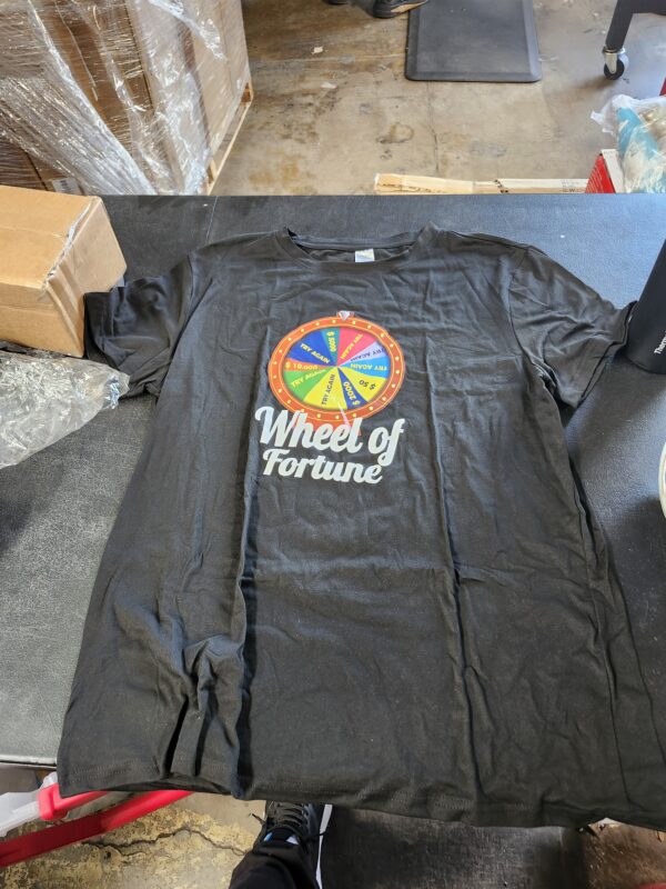 Wheel of Fortune Birthday Present T-Shirt | EZ Auction