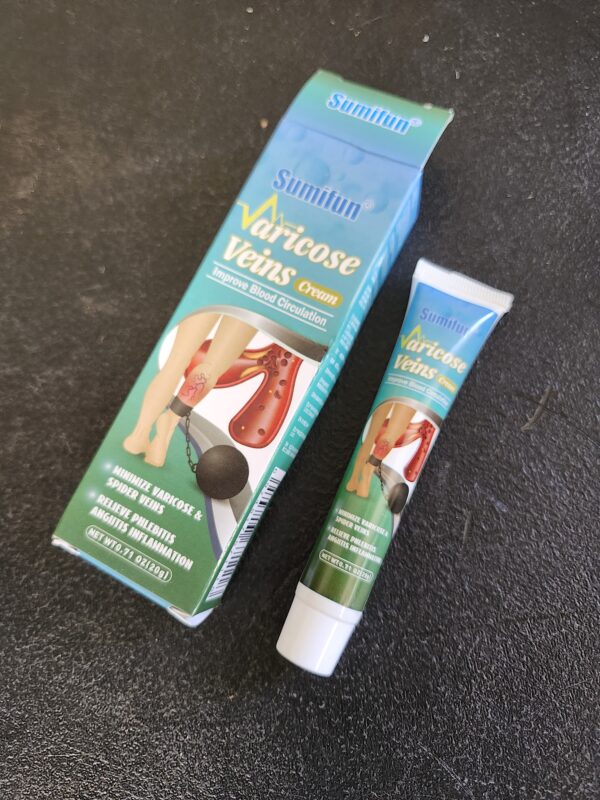 Varicose Veins Cream, Soothing Leg Cream with Natural Ingredients Improve Blood Circulation,Relieve Pain of Legs | EZ Auction