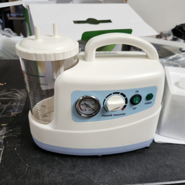 110V 1000ML Portable Veterinary Suction Machine, Quiet Vacuum Pump Device for Home Care | EZ Auction