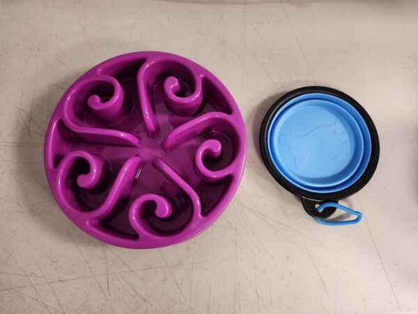 Freefa Slow Feeder Dog Bowls, Dog Slow Feeder Bowl, Puzzle Dog Food Bowl, Maze Dog Food Bowl, Slow Feeder Dog Bowls Large Breed, Medium Breed, Small Breed, Slow Eating Bowl, Puppy Bowl | EZ Auction