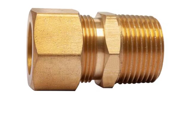 3/4 in. O.D. Comp x 3/4 in. MIP Brass Compression Adapter Fitting (5-Pack) | EZ Auction