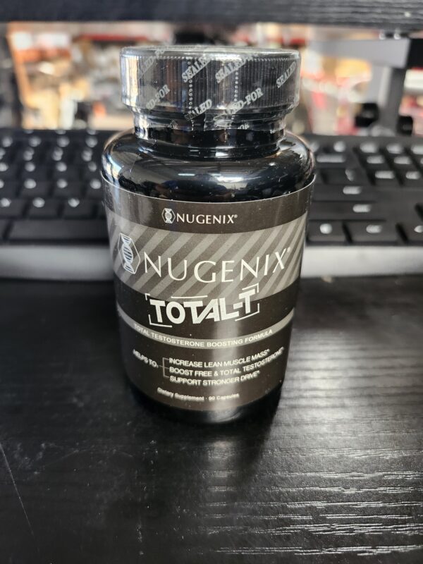 EXPIRE 05/2026* Nugenix Total-T, Free and Total Testosterone Booster Supplement for Men, 90 Count | EZ Auction