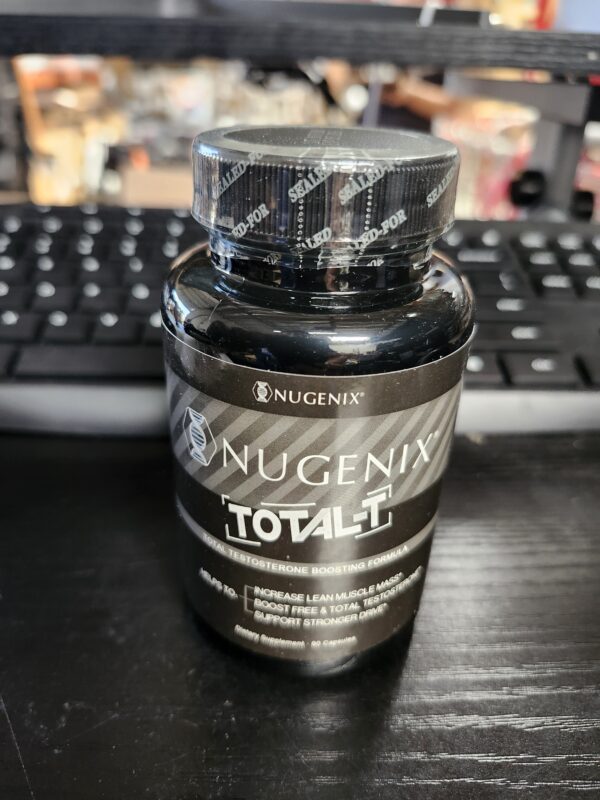 EXPIRE 05/2026* Nugenix Total-T, Free and Total Testosterone Booster Supplement for Men, 90 Count | EZ Auction