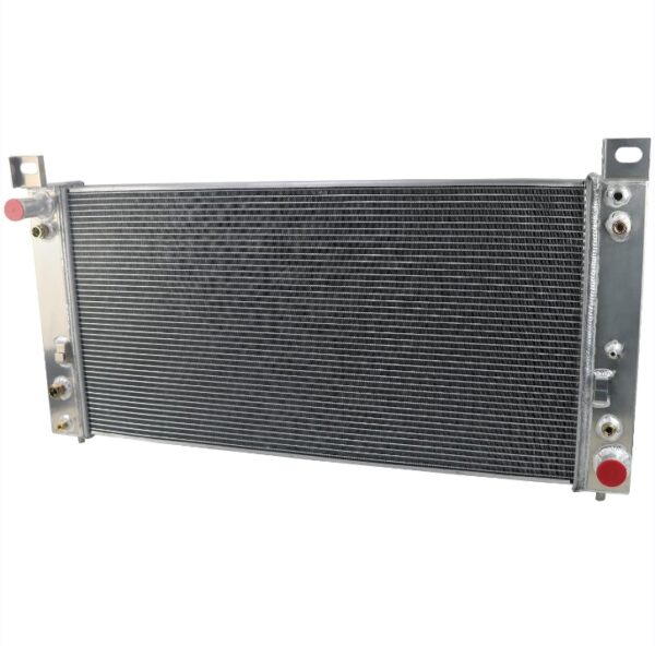 4 Row Aluminum Radiator Compatible For Chevy Silverado 1500 2500/2500HD 3500HD Tahoe Hummer H2 Cadillac Escalade GMC Sierra 1500/1500HD Yukon Radiator V8 34" 1999-2014 Full Aluminum Radiator | EZ Auction