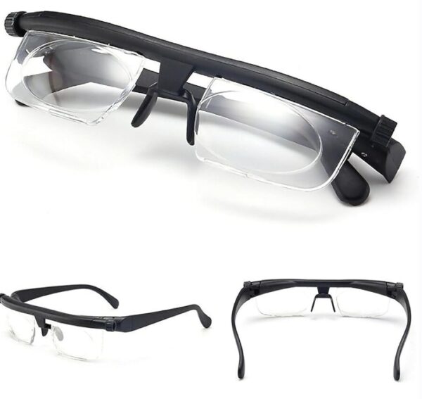 Vi Shift Flex Vision Glasses - Flex Focus Adjustable Glasses Dial Vision Reading Glasses Prima Focus Adjustable Reading Glasses Men and Women Clear View Pro, Deefocus Glasses | EZ Auction