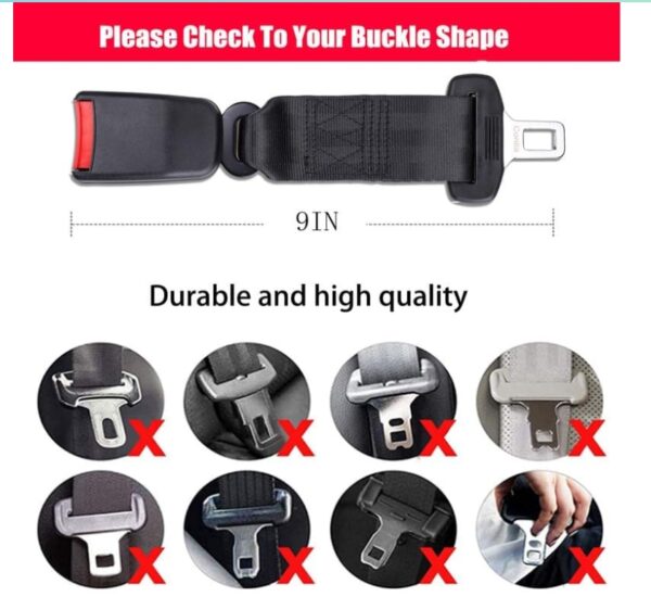 2PCS Original Belt Extender Button,Make You Feel Comfortable Driving, Car Cup Holder Coaster (9 Inch) | EZ Auction