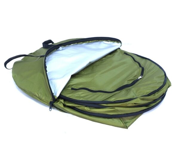 Pop Up Shower Instant Portable Tent Shelter Toilet Beach Camping Outdoor Changing Room Green Blue | EZ Auction