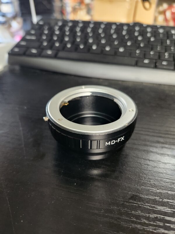 NEEWER MD to Fuji X Lens Mount Adapter Compatible with Minolta MD Rokkor Mount Lens to Fujifilm X Series Camera X-T2 X-T5 X-T20 X-Pro3 X-Pro2 etc, Matte Black Interior, Manual Focus Only, MD-FX | EZ Auction