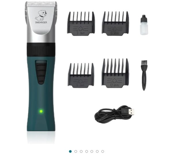 Dog Hair TrimmerPrecisely for Accurate Trimming Professional Pet Hair Trimmers Low Noise Shaver Dog Grooming Kits Dog Grooming Tools | EZ Auction