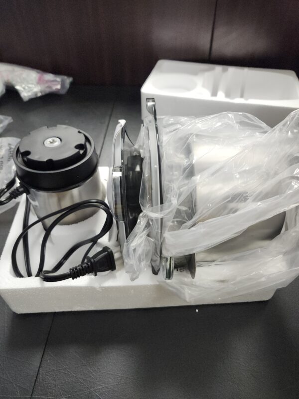 Kitchen in the box Food Processors,Small Meat Grinder & Food Chopper Electric Vegetable Chopper with 2 Bowls (8 Cup+8 Cup)& 2 Bi-Level Blades for Meat/fish/Vegetable/Baby Food (Black, 8cups+8cups) | EZ Auction