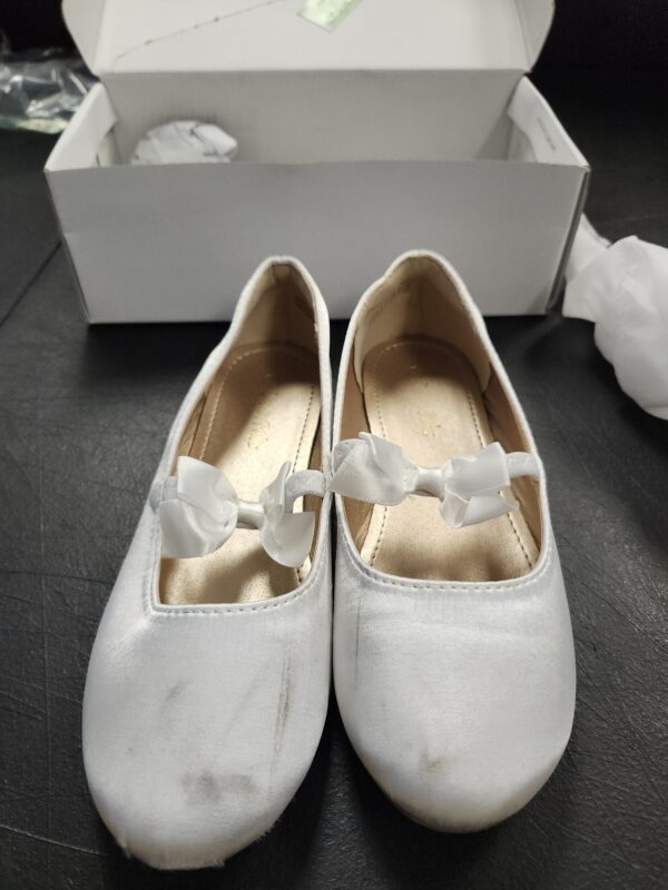 ***dirty and used*** SIZE 2***DREAM PAIRS Girls Dress Shoes Mary Jane Flower Girl Bow Ballet Flats for Wedding Party Toddler/Little Kid | EZ Auction