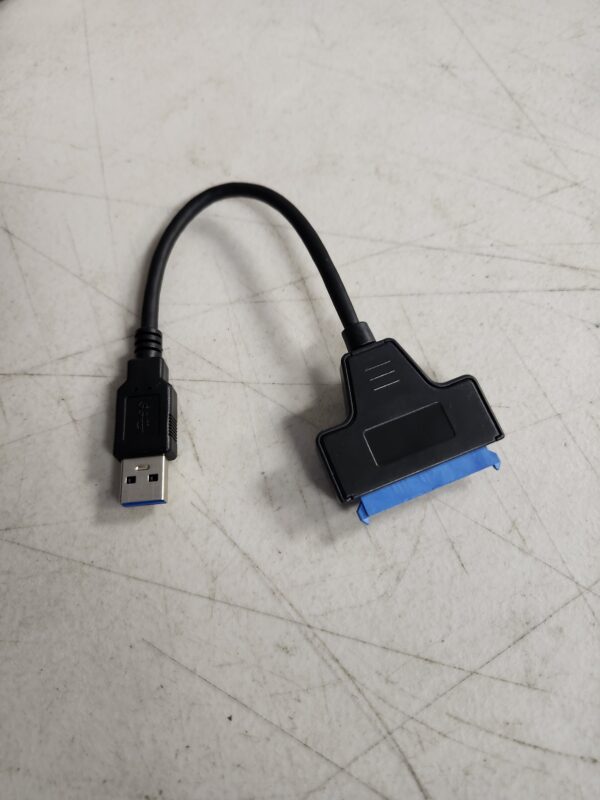 SATA to USB 3.0 Cable, USB to SATA III Hard Drive Adapter for 2.5 Inch SSD & HDD Data Transfer, Support UASP | EZ Auction