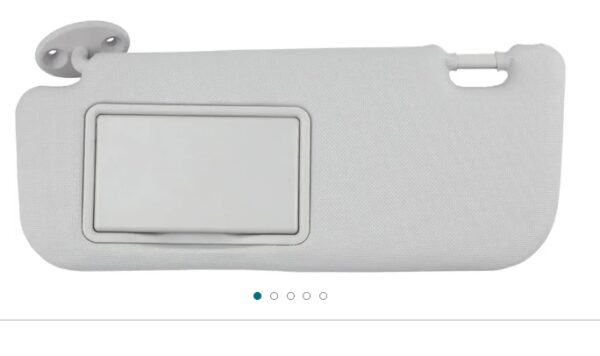 RLB-HILON Left Driver Side Sun Visor Compatible with Toyota Corolla 2014 2015 2016 2017 Year, Gray Color, for 74320-02B21 74310-02K91 | EZ Auction