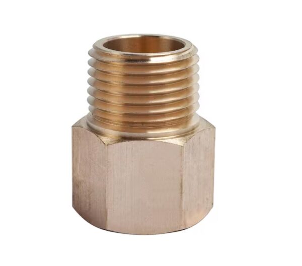 1/2 in. FIP x 1/2 in. MIP Brass Pipe Adapter Fitting (5-Pack) | EZ Auction