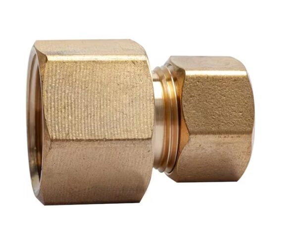 LTWFITTING Brass Pipe 1/2" Female x 1/4" Male NPT Adapter Fuel Gas Air(Pack of 5) | EZ Auction